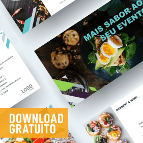 Template PPT & 144 ícones free